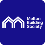 Melton Building Society - blue bg