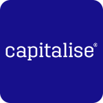 Capitalise - blue bg